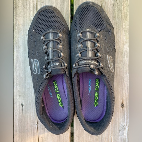 Sketchers Slip-On Breathable Memory Foam Sneakers - Picture 5 of 8